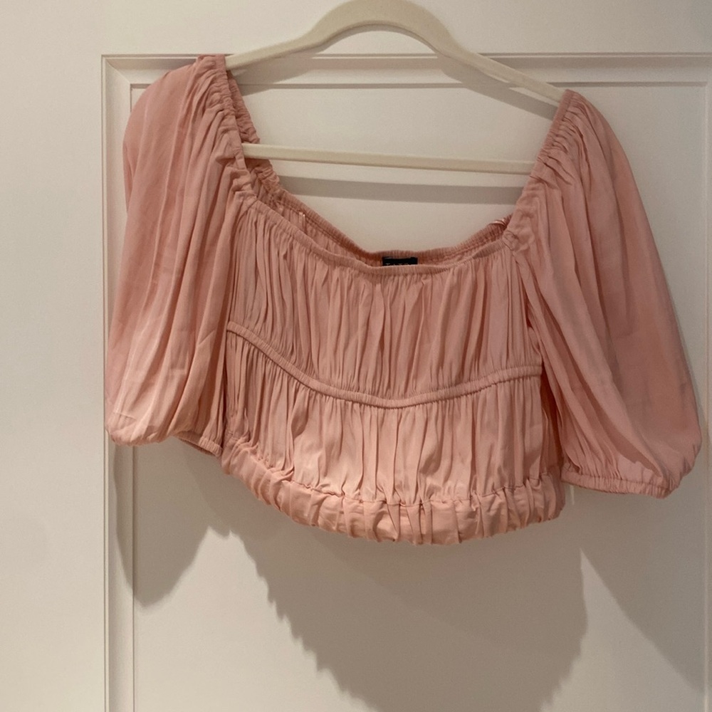 pink top from revolve